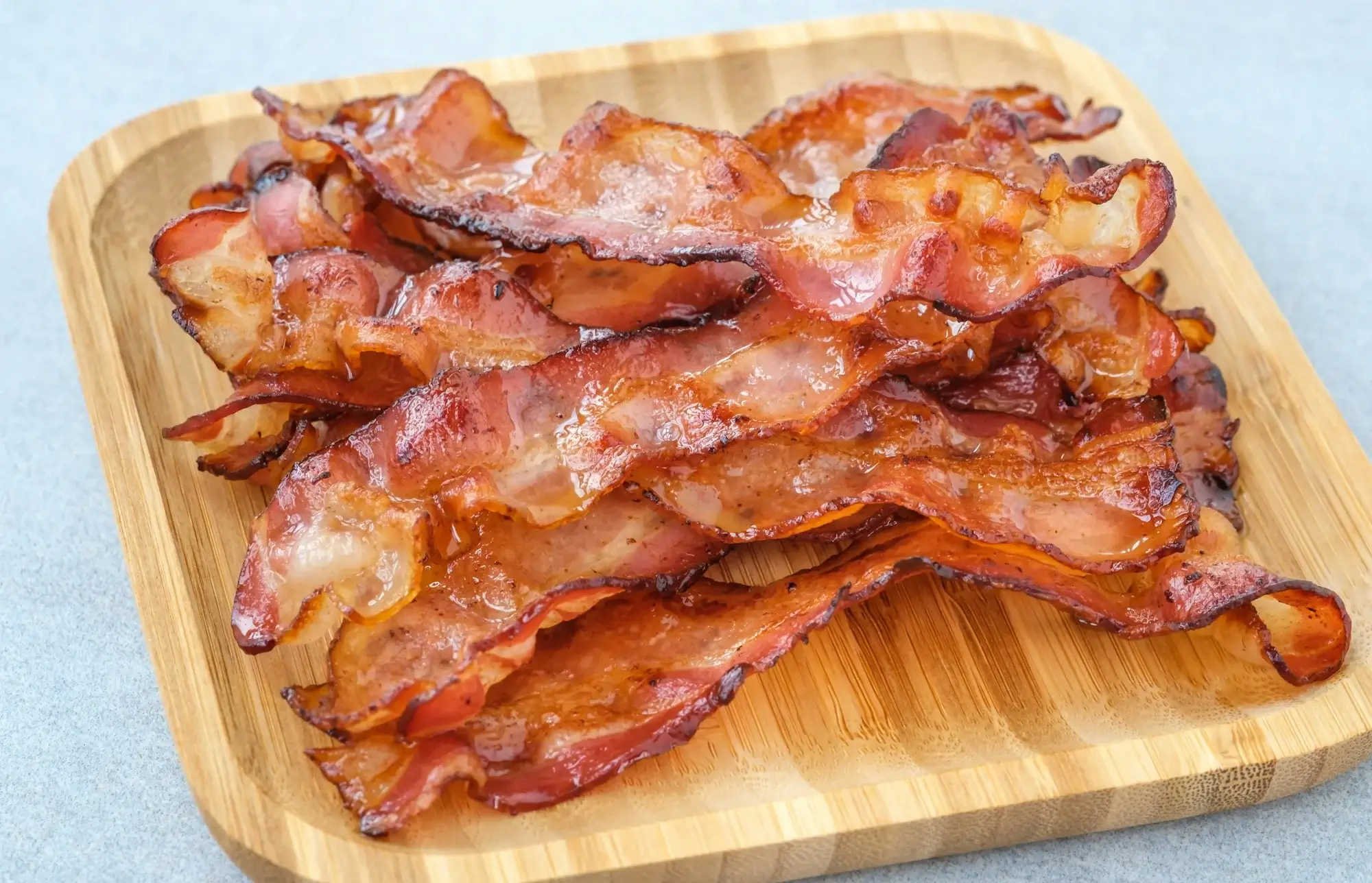 Perfekt sprød bacon tilberedt i airfryer