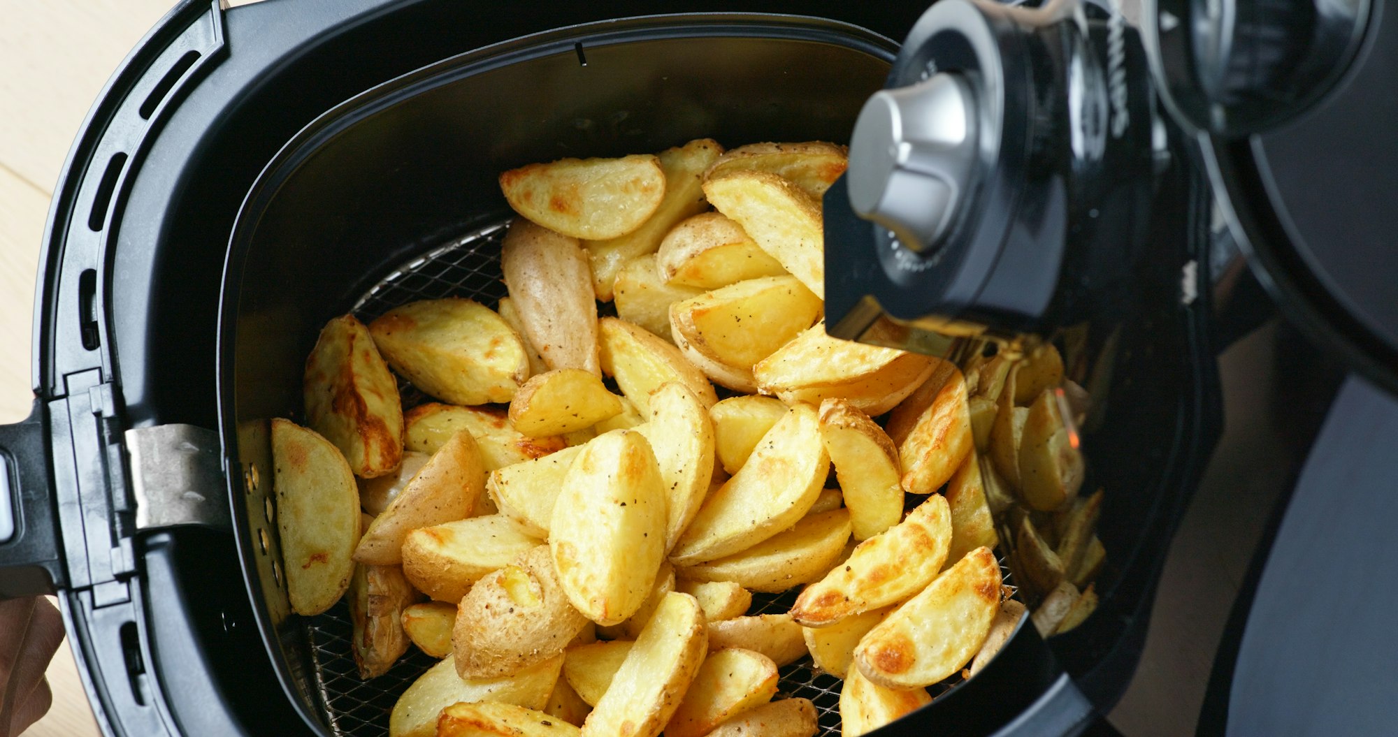 Air fryer homemade grilled potato